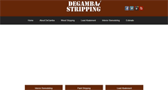 Desktop Screenshot of degamba.com